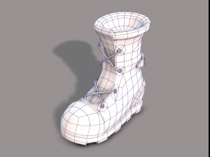 shoes cartoonv26 3D Model