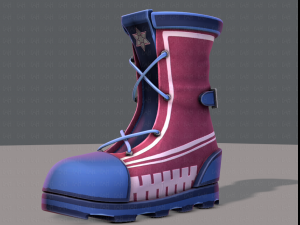 shoes cartoonv26 3D Model