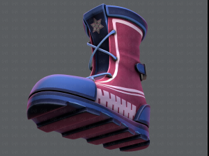 shoes cartoonv26 3D Model