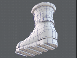 shoes cartoonv26 3D Model