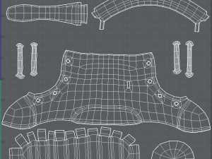 shoes cartoonv26 3D Model
