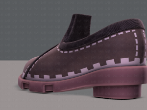 shoes cartoonv27 3D Model