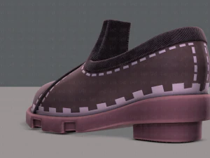 shoes cartoonv27 3D Model