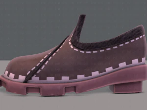 shoes cartoonv27 3D Model
