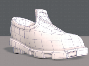 shoes cartoonv27 3D Model