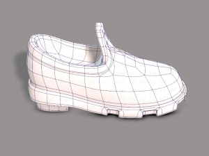 shoes cartoonv27 3D Model