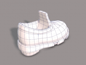 shoes cartoonv27 3D Model