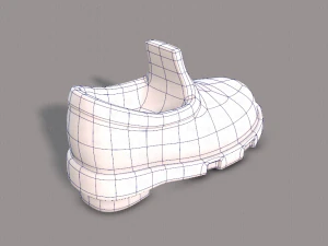 shoes cartoonv27 3D Model