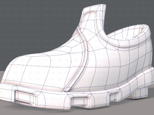 shoes cartoonv27 3D Model