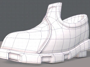 shoes cartoonv27 3D Model