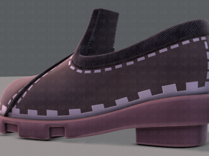 shoes cartoonv27 3D Model