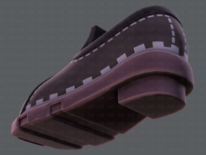 shoes cartoonv27 3D Model