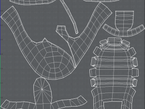 shoes cartoonv27 3D Model