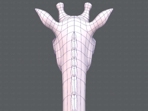 giraffe v01 3D Модель