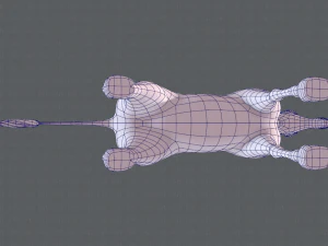 giraffa v01 Modello 3D