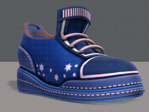 shoes cartoonv28 3D 模型