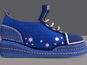 shoes cartoonv28 3D 模型
