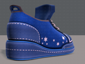 shoes cartoonv28 3D 模型