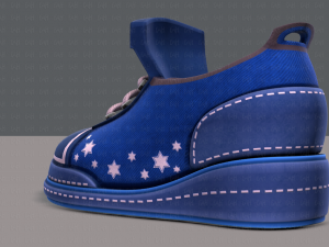 shoes cartoonv28 3D 模型