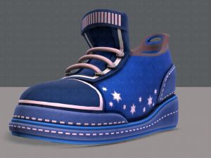 shoes cartoonv28 3D 模型