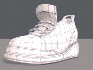 shoes cartoonv28 3D 模型