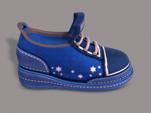 shoes cartoonv28 3D 模型