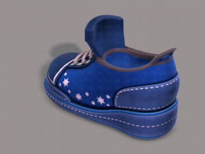 shoes cartoonv28 3D 模型