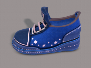 shoes cartoonv28 3D 模型