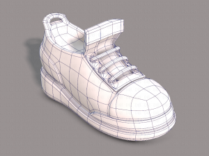 shoes cartoonv28 3D 模型