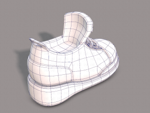 shoes cartoonv28 3D 模型