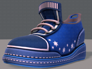 shoes cartoonv28 3D 模型
