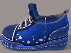 shoes cartoonv28 3D Model