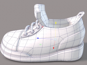 shoes cartoonv28 3D 模型