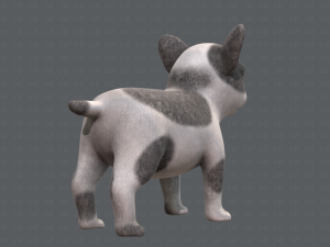 dog base cartoonv03 Modello 3D