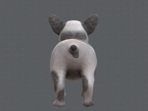 dog base cartoonv03 3D Model