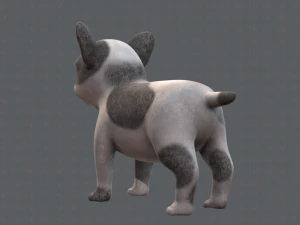 dog base cartoonv03 3D Model