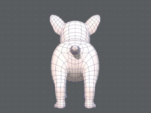 dog base cartoonv03 Modello 3D