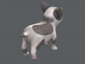 dog base cartoonv03 Modello 3D