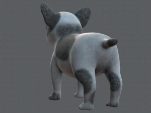 dog base cartoonv03 3D Model