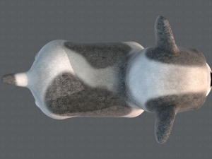 dog base cartoonv03 Modello 3D
