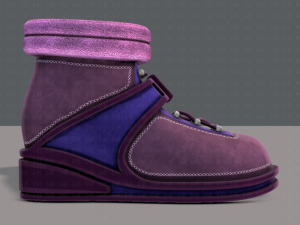 shoes cartoonv29 3D Modell