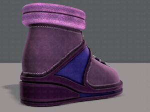 shoes cartoonv29 3D Modell