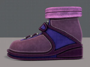 shoes cartoonv29 3D Model