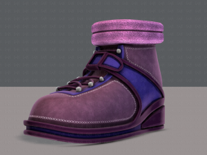 shoes cartoonv29 3D Modell