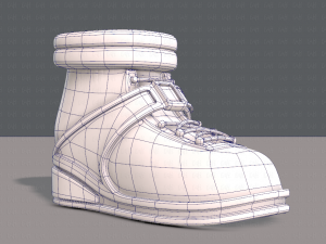 shoes cartoonv29 3D Modell
