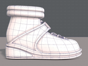 shoes cartoonv29 3D Modell