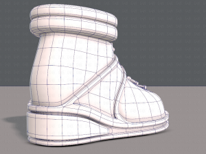 shoes cartoonv29 3D Modell