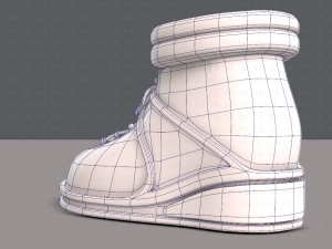 shoes cartoonv29 3D Modell