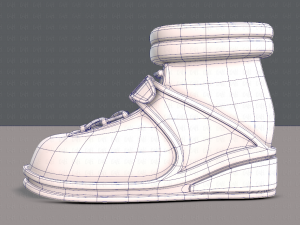 shoes cartoonv29 3D Modell