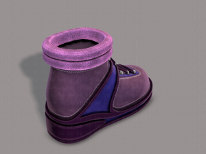 shoes cartoonv29 3D Modell